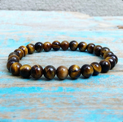 Tigerauge Armband "DARE TO SHINE"
