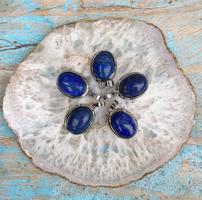 Lapis Lazuli Hangertje "Keelchakra"