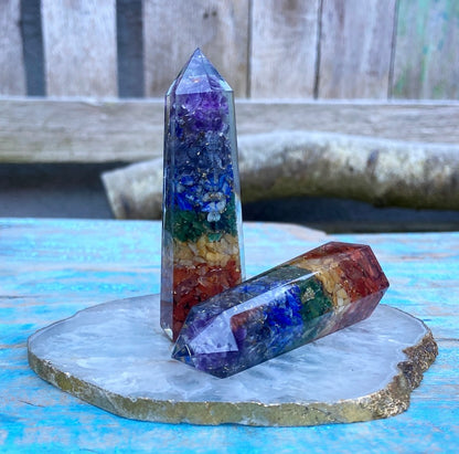 Chakra Orgon Obelisk "Crystal Balance"
