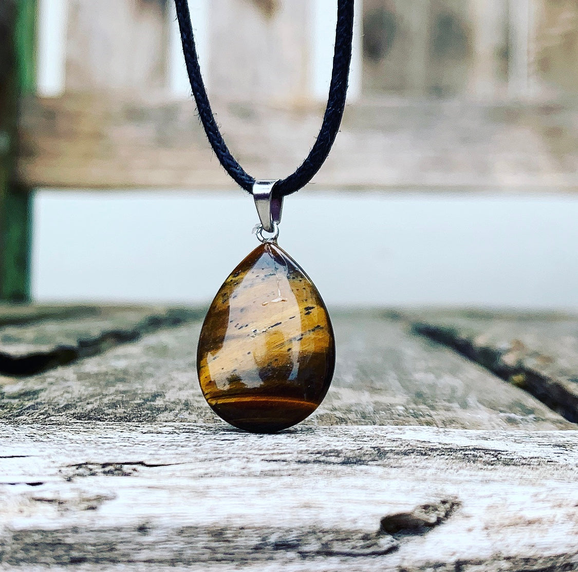 Tiger Eye Pendant "Powerful Radiance"