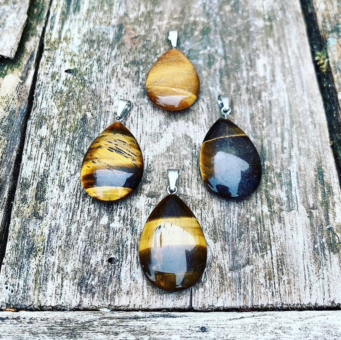 Tiger Eye Pendant "Powerful Radiance"