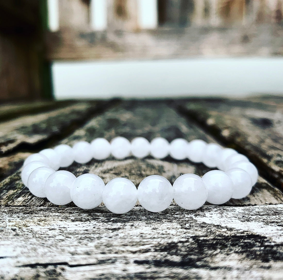Selenitarmband "Schutzengel"