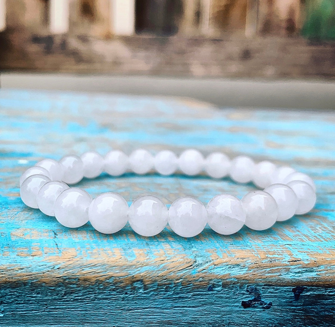 Selenitarmband "Schutzengel"