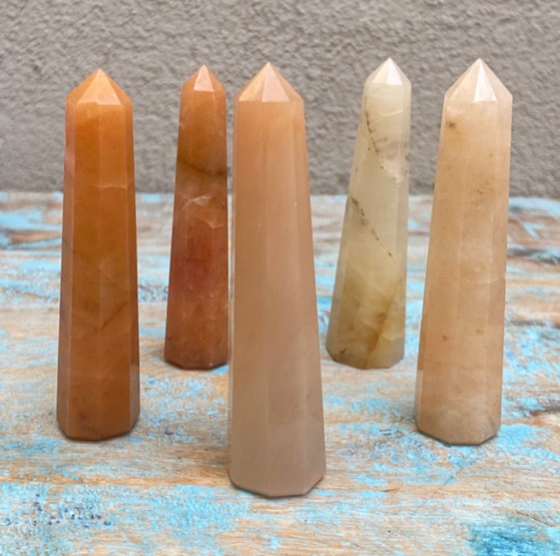 Gele Aventurijn Obelisk "Zonnestraal"