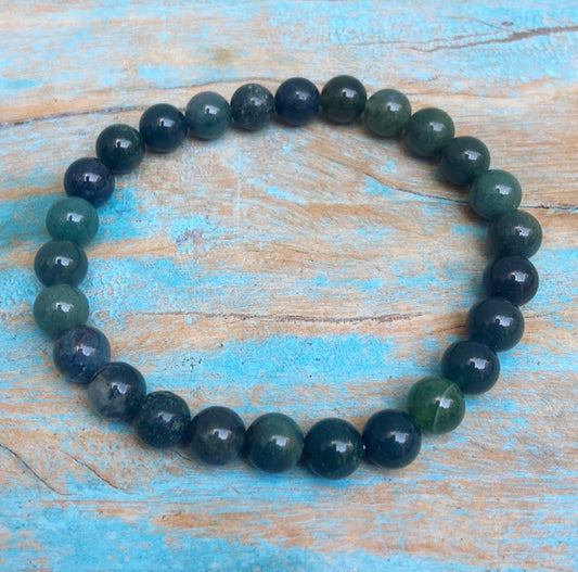 Mosagaat armband "Opnieuw in Bloei"