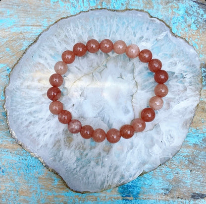 Armband Rode Aventurijn "Blijdschap"