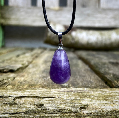 Amethist hanger "Intuïtieve Ontwikkeling"