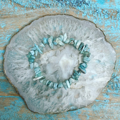 Larimar armband "Nieuwe Horizon"