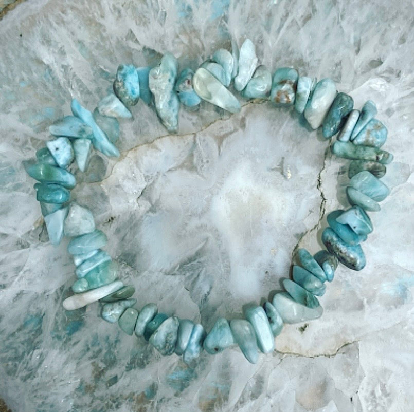 Larimar armband "Nieuwe Horizon"