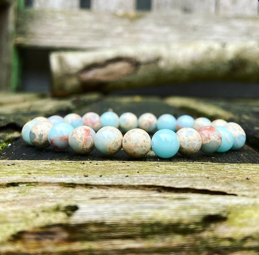 Emperor Jasper bracelet "The Four Elements"