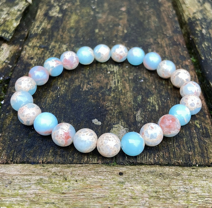 Emperor Jasper bracelet "The Four Elements"