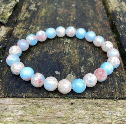 Emperor Jasper bracelet "The Four Elements"
