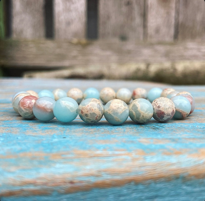 Emperor Jasper bracelet "The Four Elements"