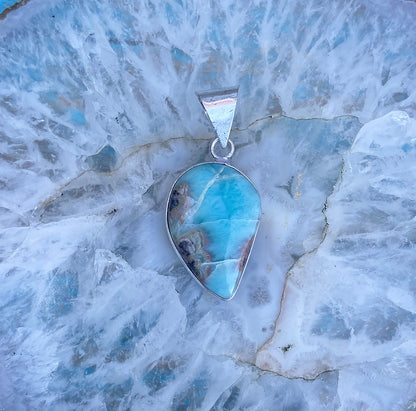 Larimar hanger "De Schat van Atlantis"
