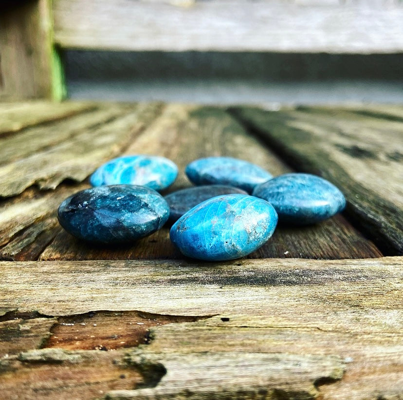 Apatite Cuddle Stone "Mediumship"
