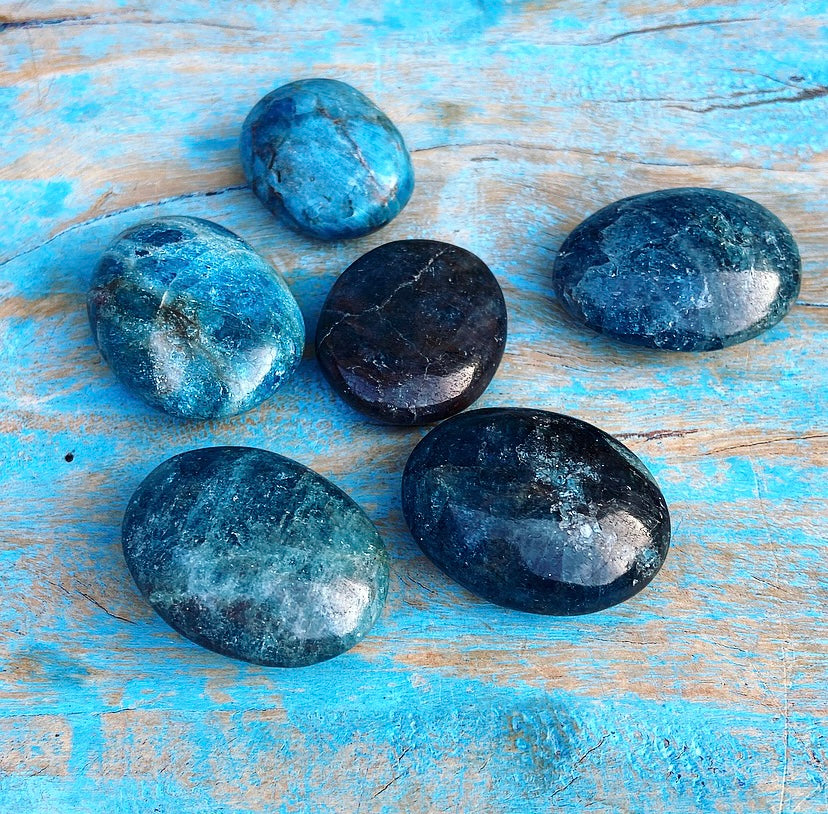 Apatite Cuddle Stone "Mediumship"