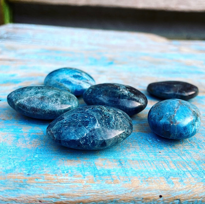 Apatite Cuddle Stone "Mediumship"