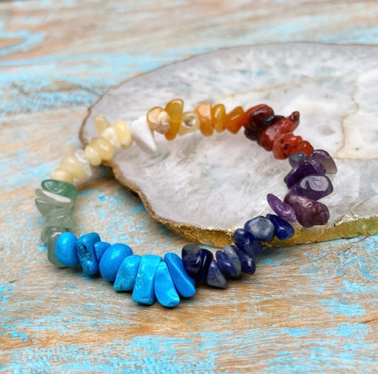 Chakra Armband "Alles komt samen"