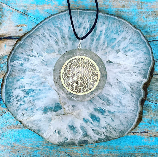 Orgon hanger Seleniet "Flower of Life"