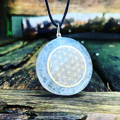 Orgon hanger Seleniet "Flower of Life"
