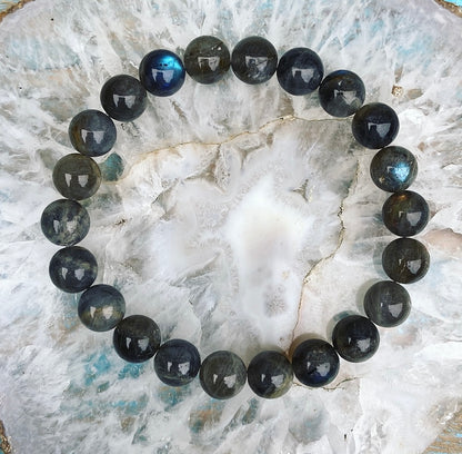 Labradoriet armband "De Dans van Aurora"