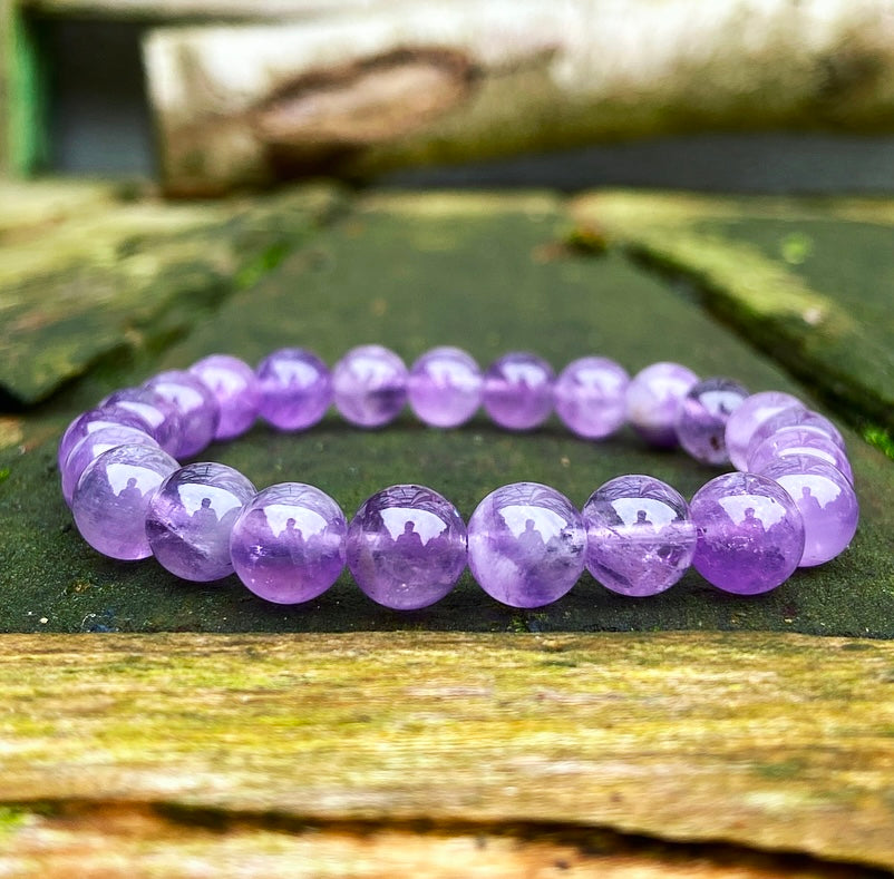 Amethyst bracelet "From Intellect to Intuition"