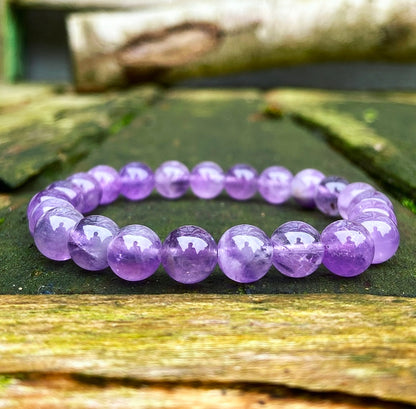 Amethyst bracelet "From Intellect to Intuition"