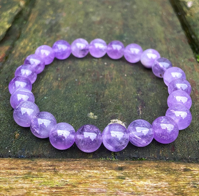 Amethyst bracelet "From Intellect to Intuition"