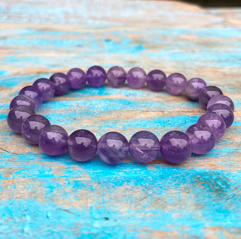 Amethyst bracelet "From Intellect to Intuition"