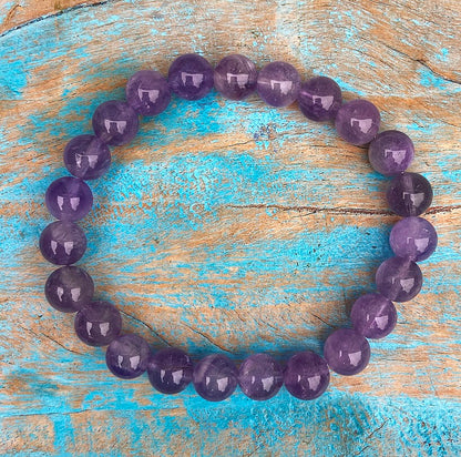 Amethyst bracelet "From Intellect to Intuition"