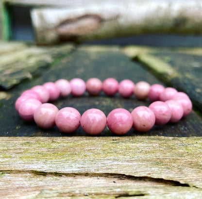 Rhodochrosiet armband "Voorouder Energie"