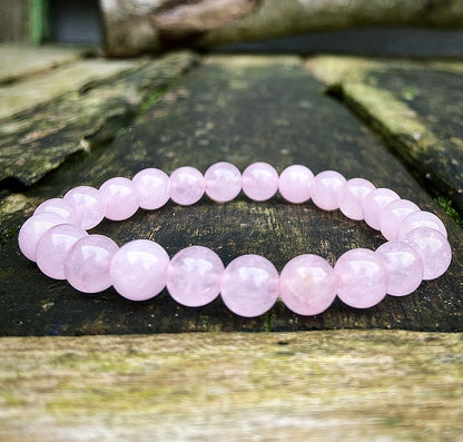 Rosenquarz Armband "Love"