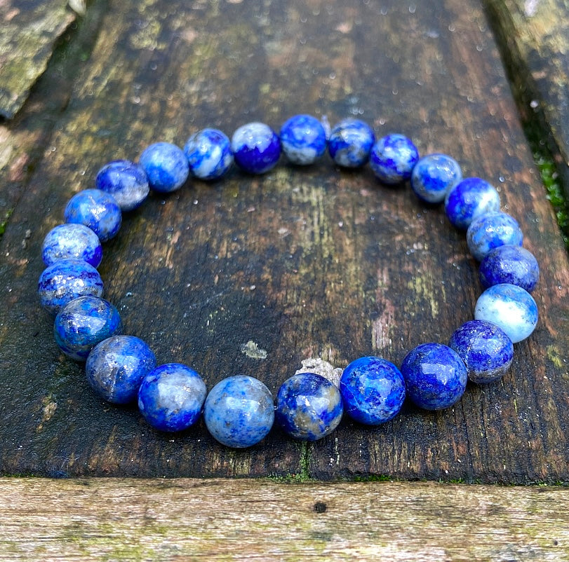 Lapis Lazuli bracelet "Dare and do"