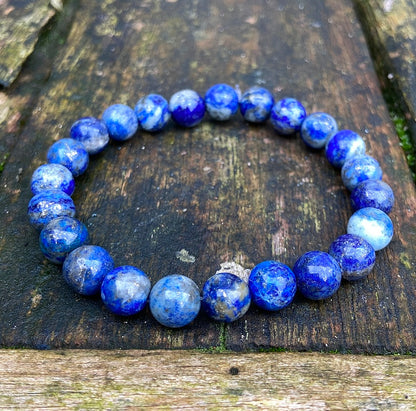 Lapis Lazuli bracelet "Dare and do"