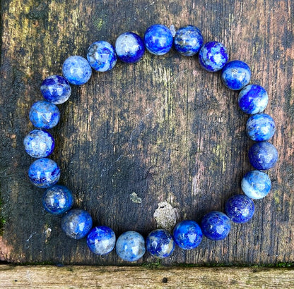 Lapis Lazuli bracelet "Dare and do"