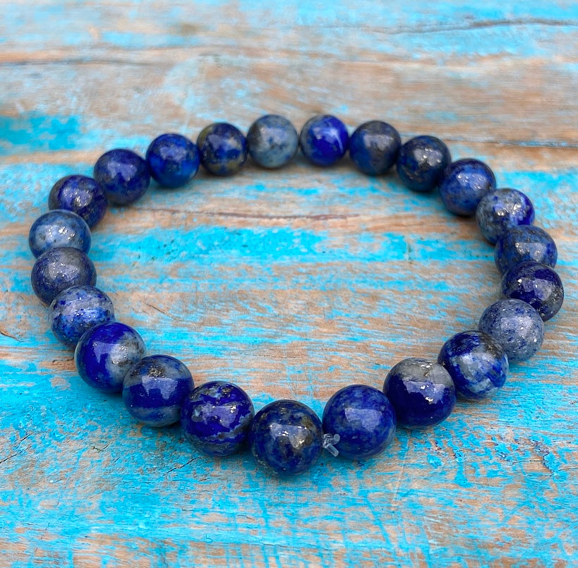 Lapis Lazuli bracelet "Dare and do"