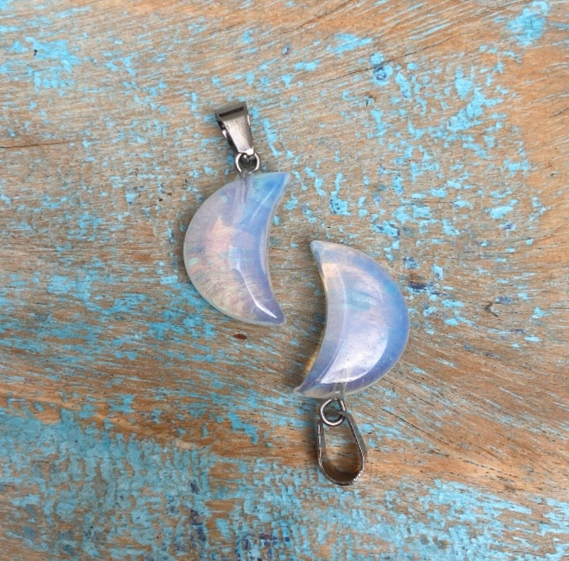 Moon Mood hangertje Opaliet "Zuivering & Passie"