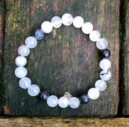 Toermalijn Kwarts Armband "Lichtwerk"