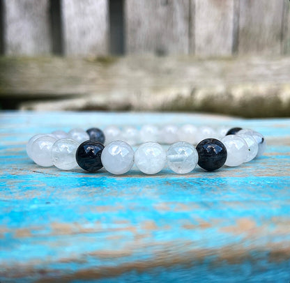 Toermalijn Kwarts Armband "Lichtwerk"