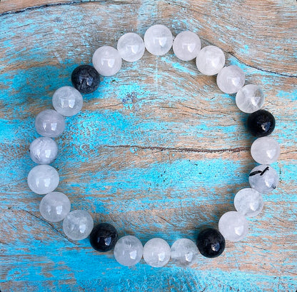 Toermalijn Kwarts Armband "Lichtwerk"
