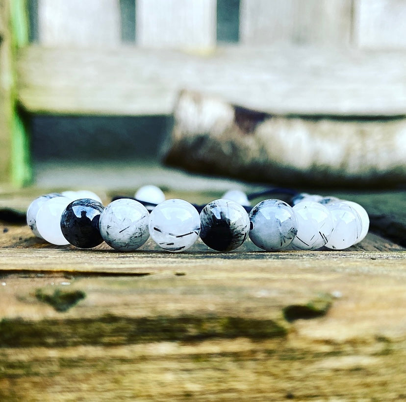 Toermalijn Kwarts Armband "Lichtwerker"