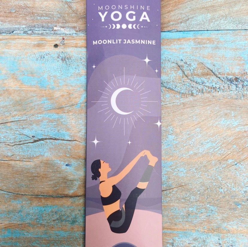Moonshine Yoga Wierookset "Vier Geuren van Rust"