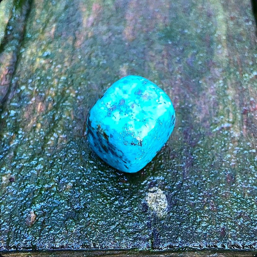 African Turquoise Tumbled Stone "Soulmates"