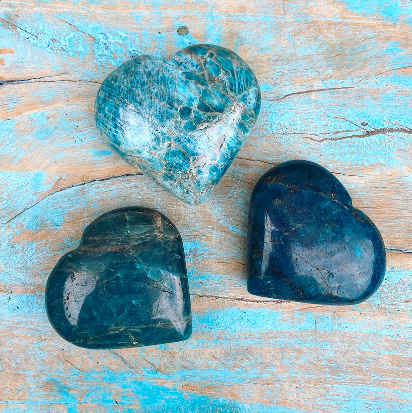 Apatite Heart "Spiritual Guide"