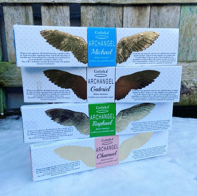 Aartsengelen Wierook Set (incl. wierookhouder)