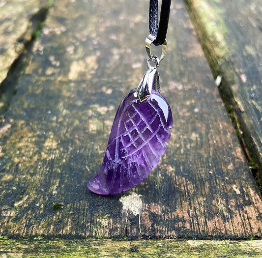 Engelsflügel-Anhänger Amethyst "Intuition"