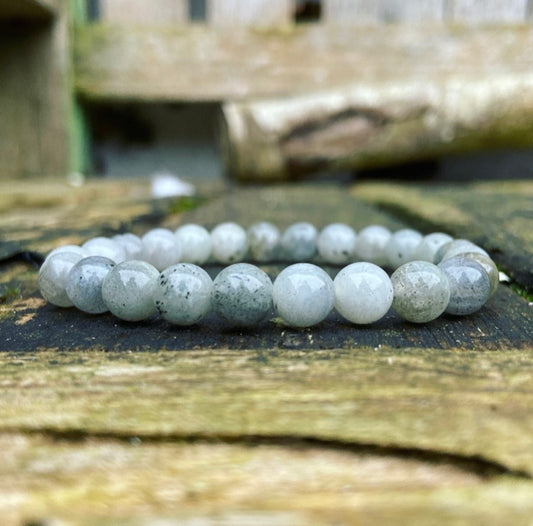 Labradoriet armband "De Dans van Aurora"