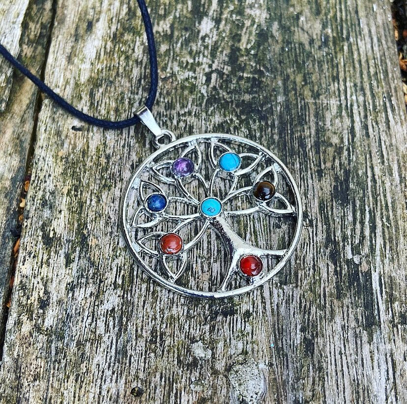Chakra hanger "De Levensboom"