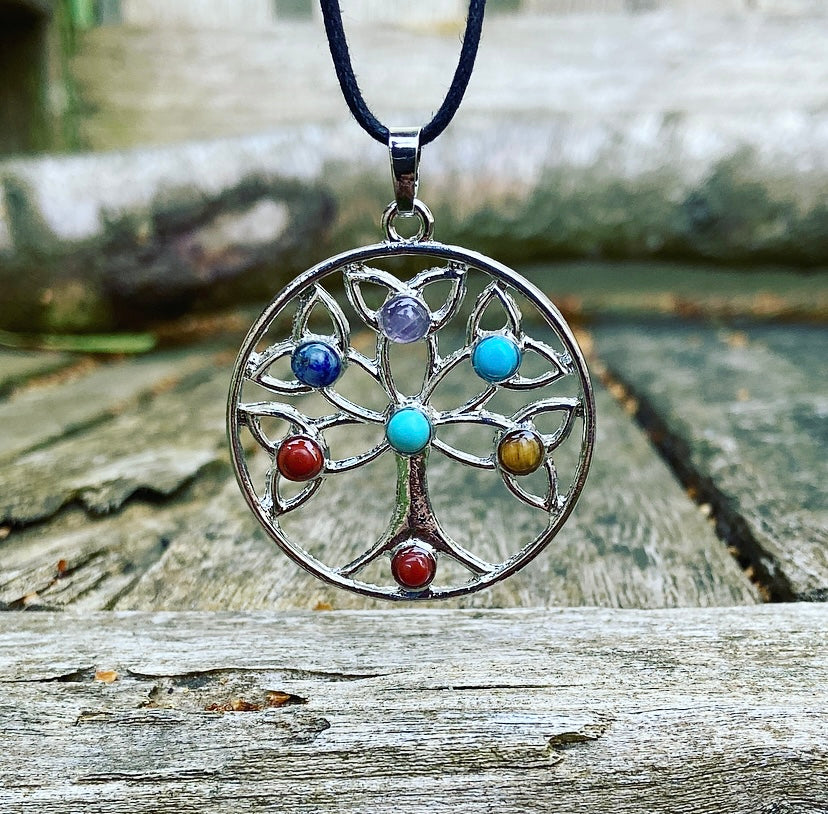 Chakra hanger "De Levensboom"