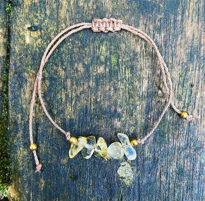 Citrin-Armband „Sunny Light Power“